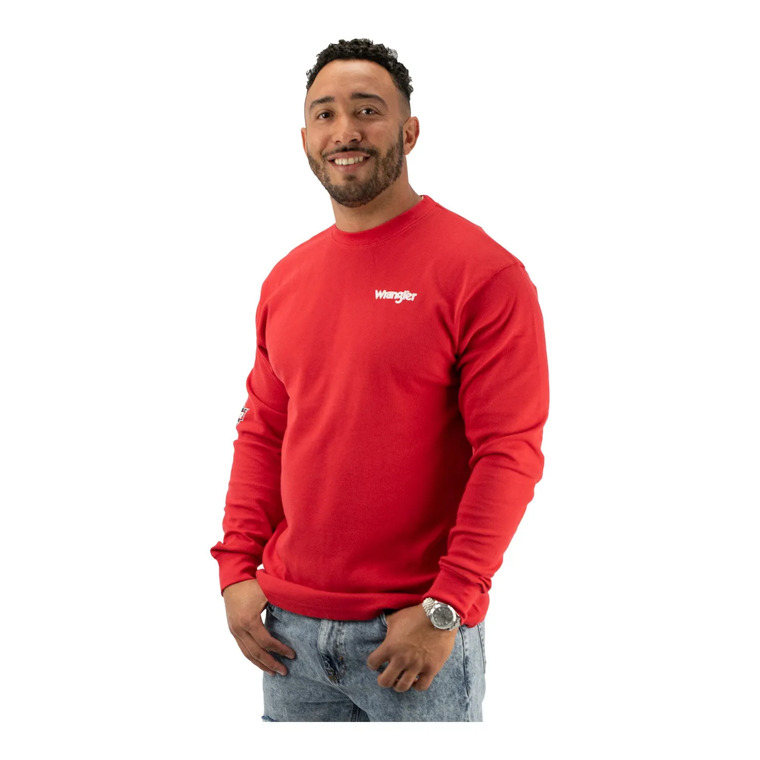 Red Wrangler Long Sleeve Thermal