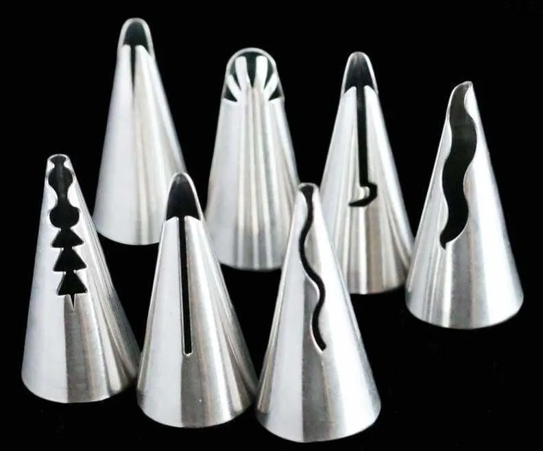 Ruffle Piping Pastry Nozzles Set