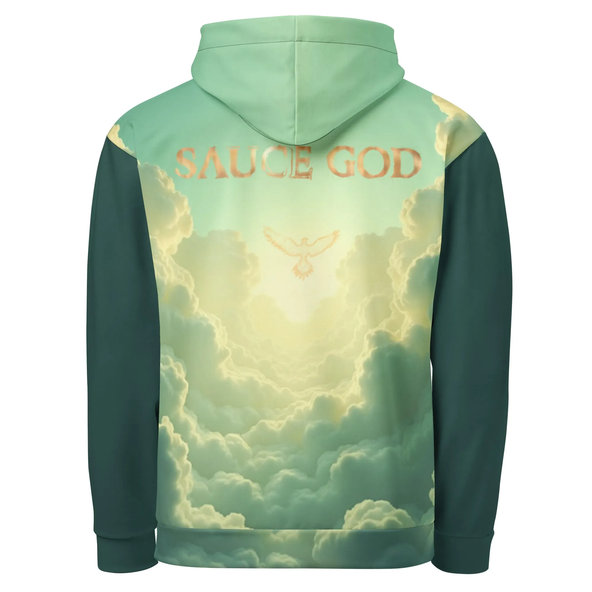 Sauce God - Ascension Hoodie ~ Forest Green