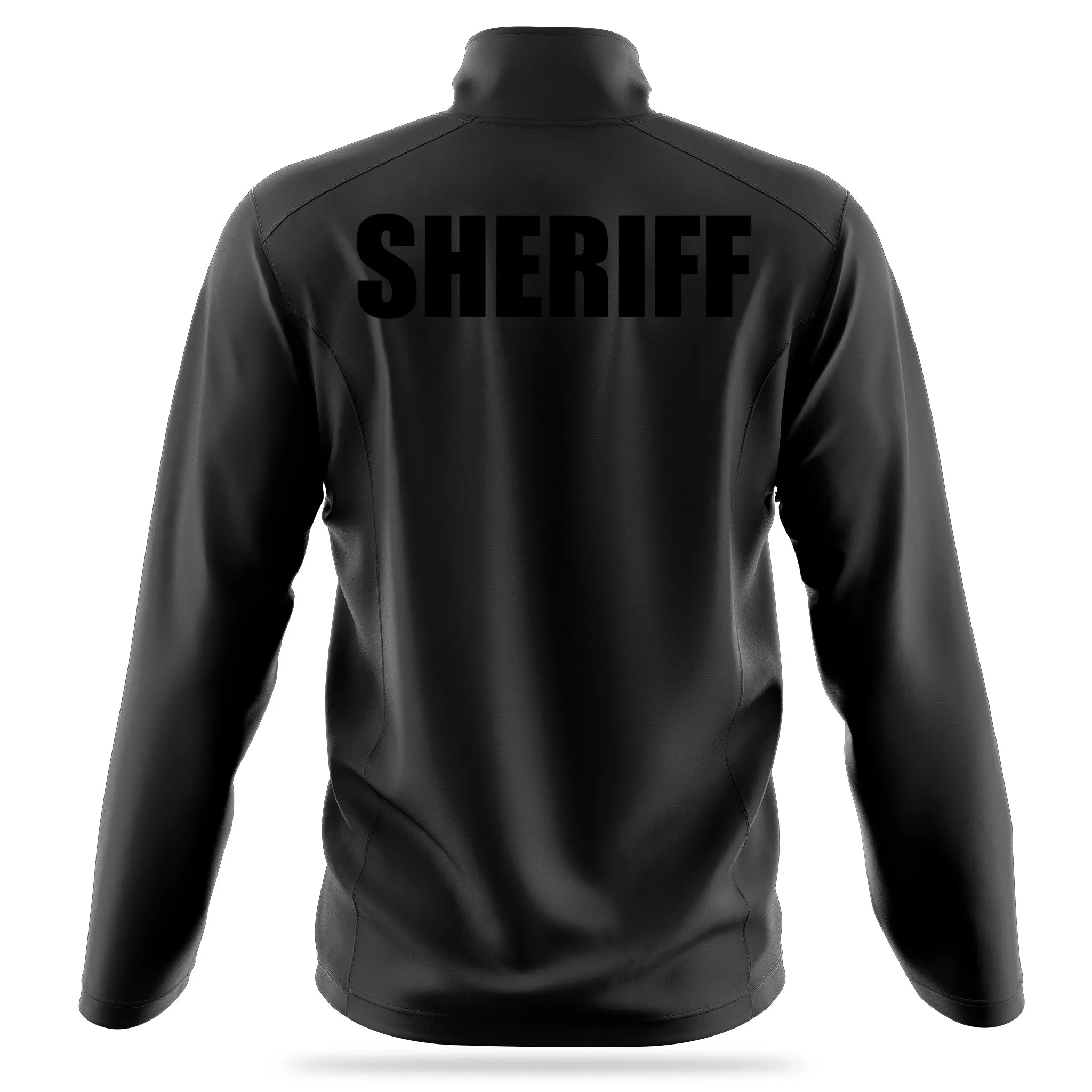 [SHERIFF] Soft Shell Jacket [BLK/BLK]