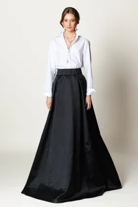 Skirt "DONNA MAXI" / Luxury Silk Shantung