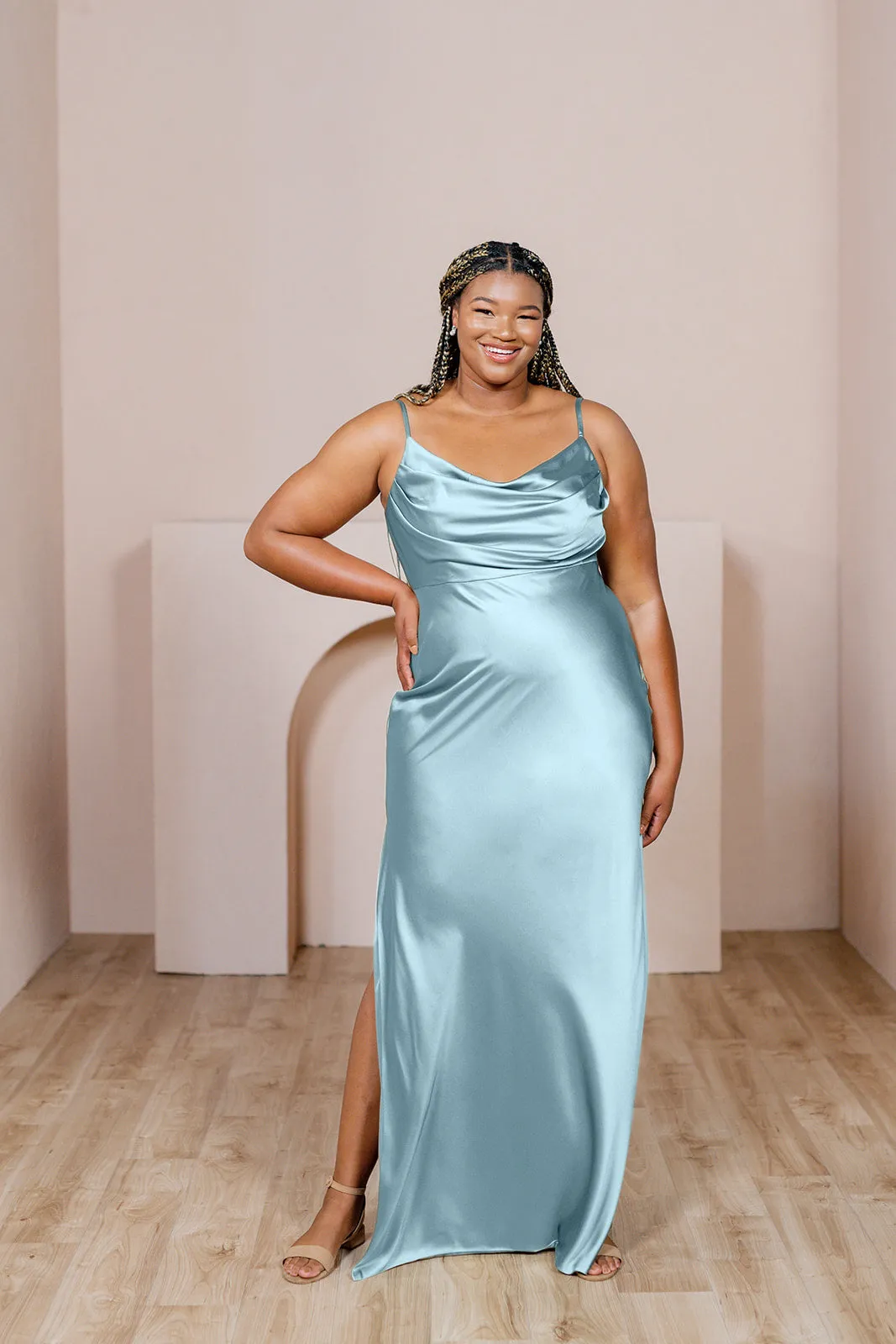 Skye Satin Dress | Made To Order