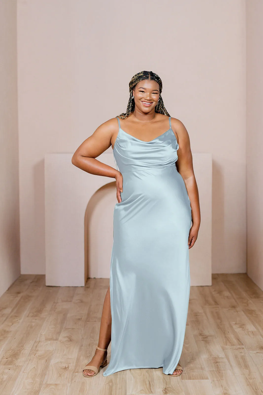 Skye Satin Dress | Made To Order