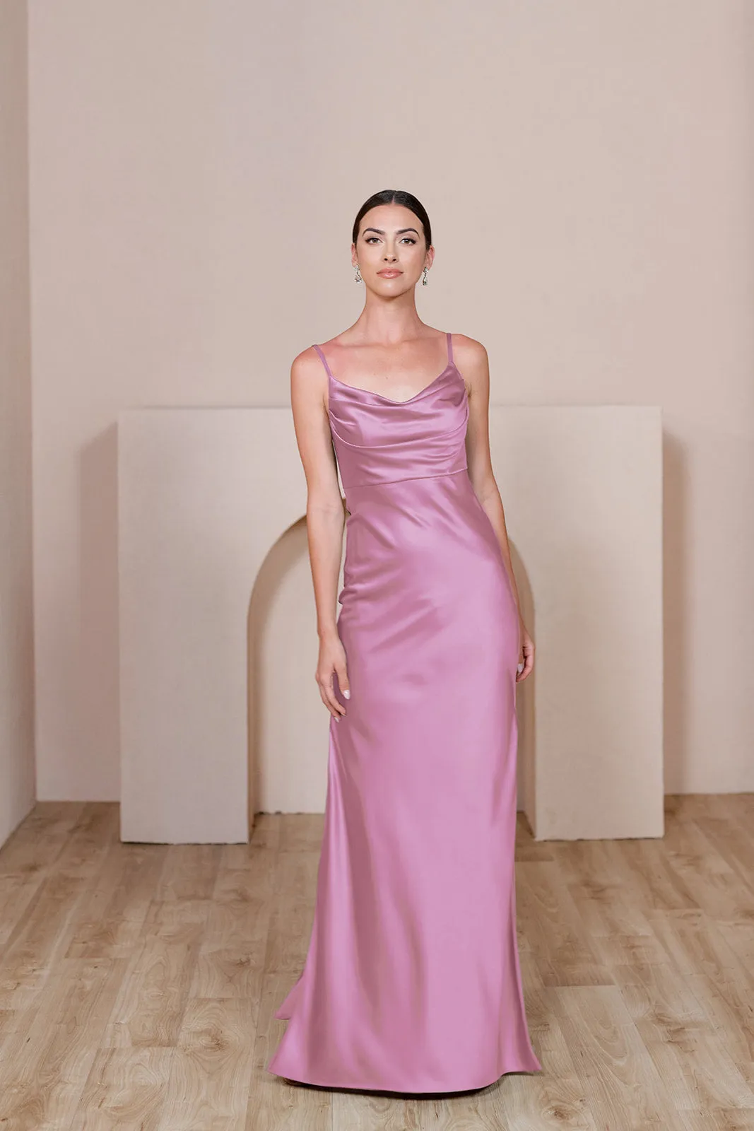 Skye Satin Dress | Made To Order