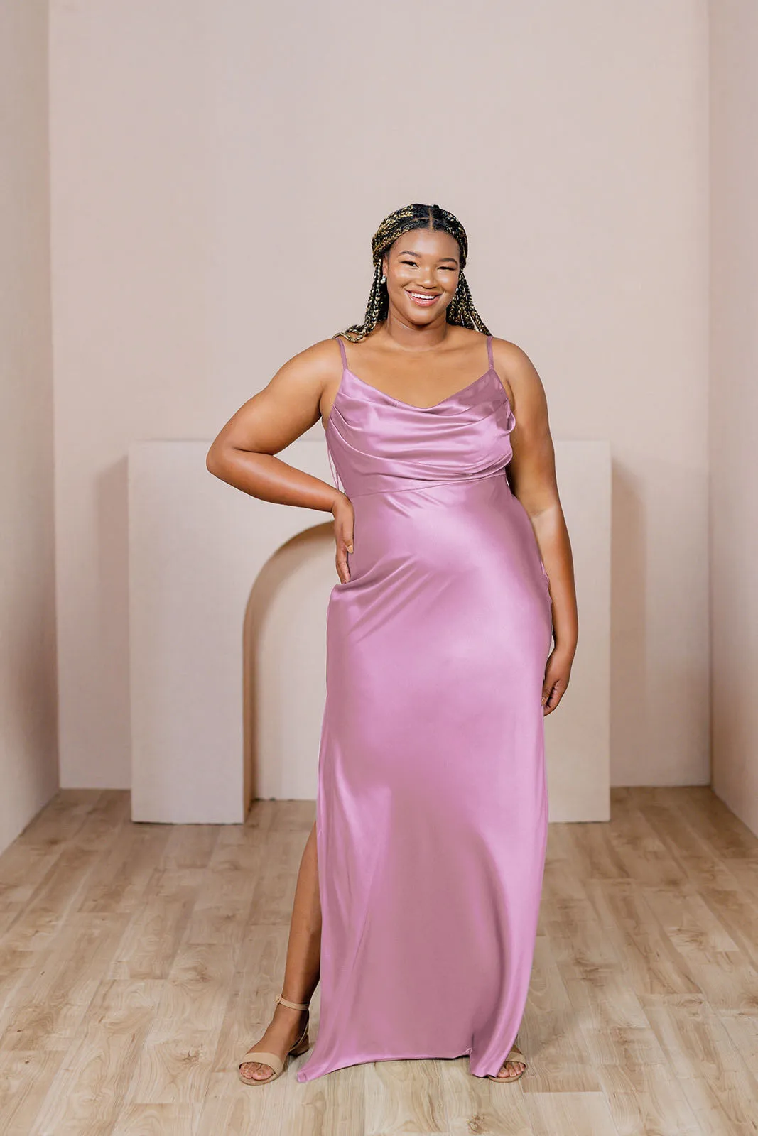 Skye Satin Dress | Made To Order