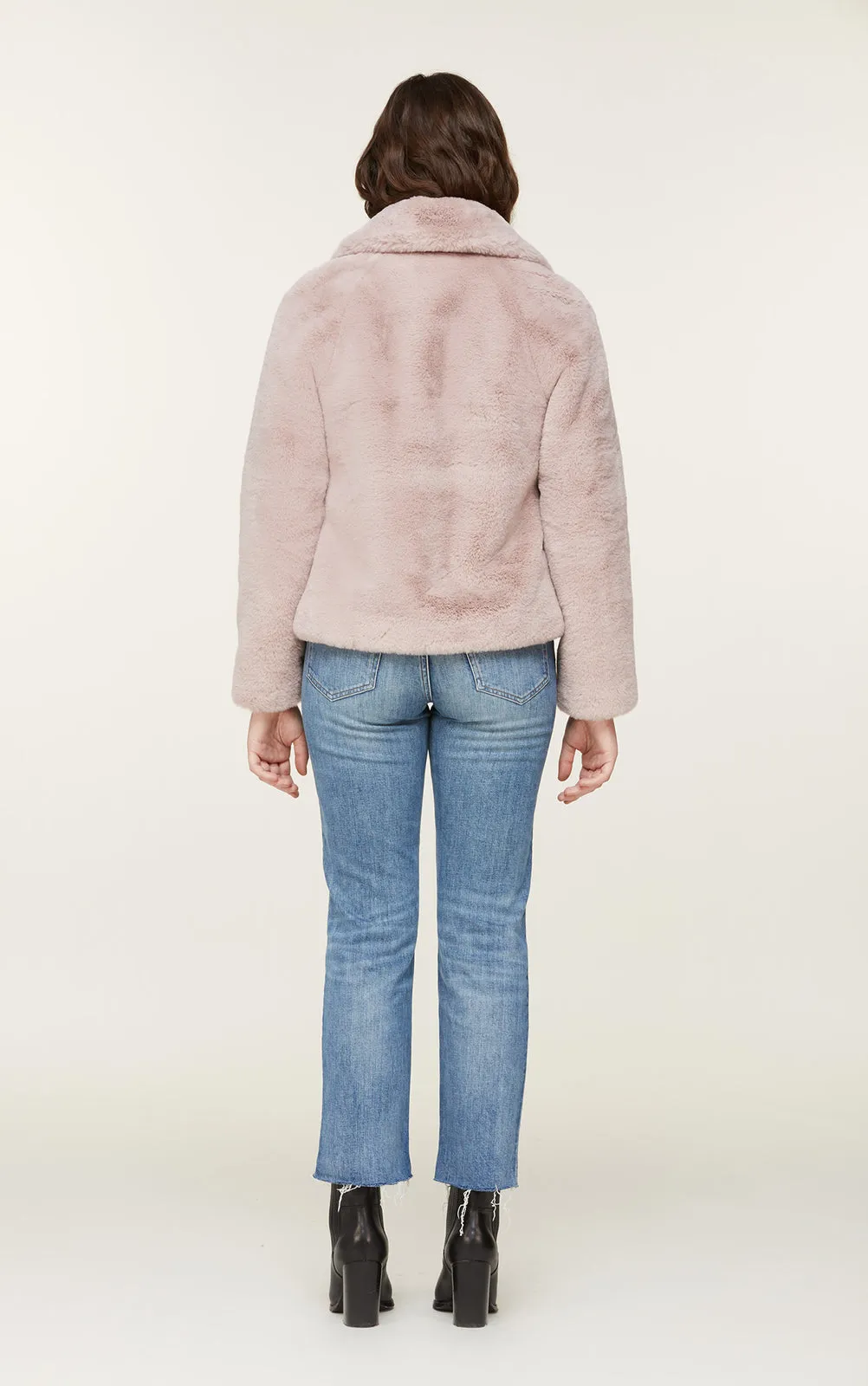 Soia & Kyo - Emanuela Faux Fur Jacket in Quartz