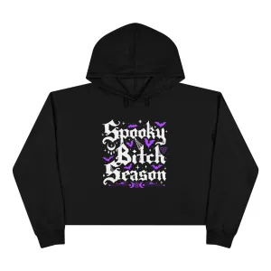 Spooky B Season Crop Hoodie