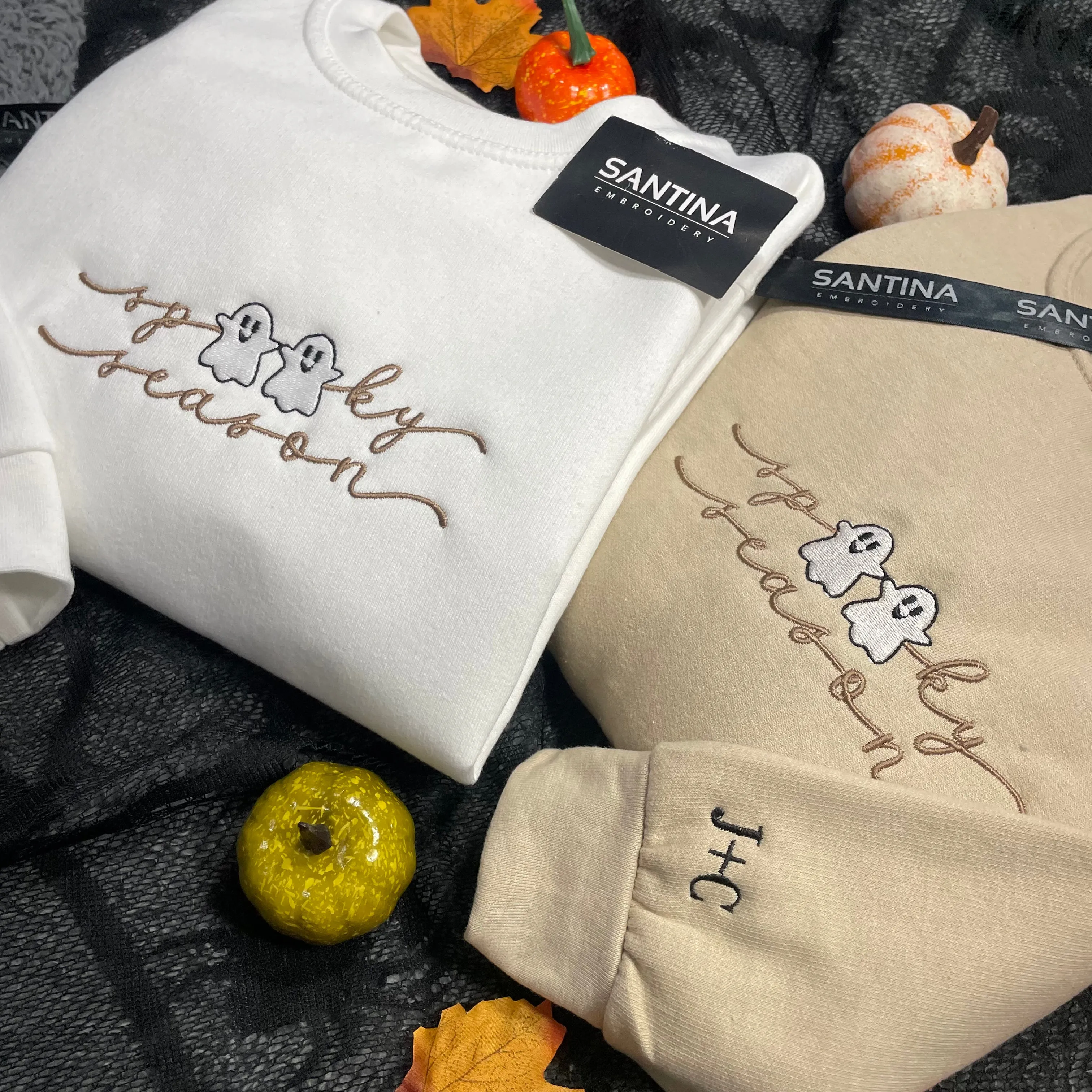 spooky season custom sweaters / hoodies