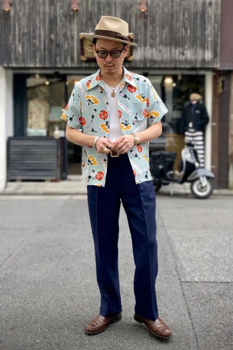 S/S Hawaiian Shirt “BEER”