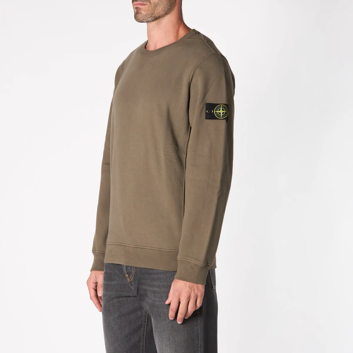 STONE ISLAND SWEATSHIRT 811562420 V0075 BROWN