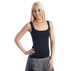 Strength Bamboo Tank Top - Black