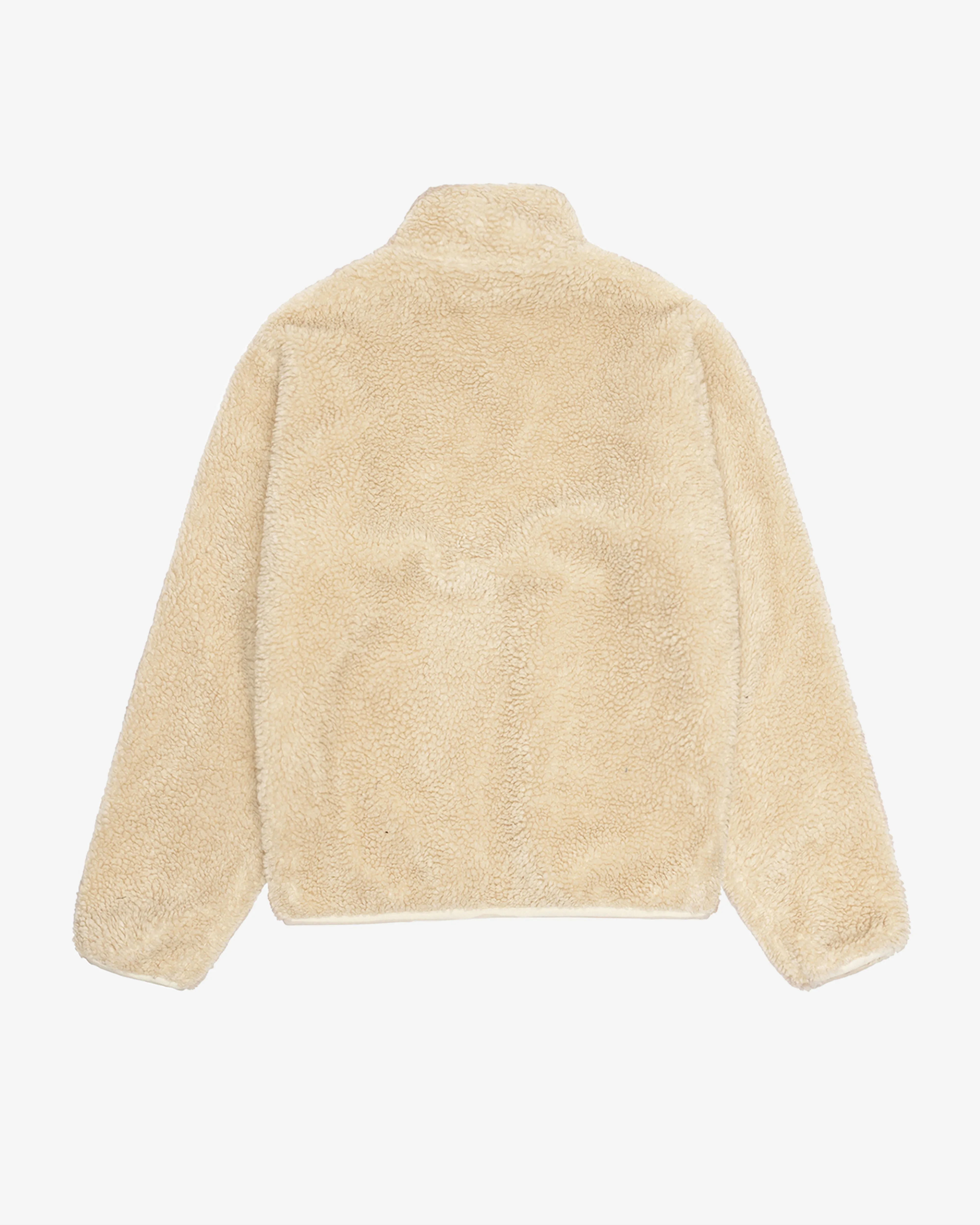 Stüssy - Men's Sherpa Reversible Jacket - (Natural)