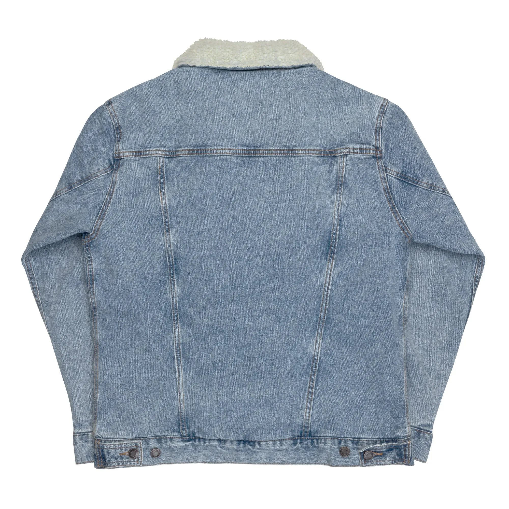 Swallow | unisex denim sherpa jacket