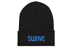 swrve 1968 CYAN embroidered beanie