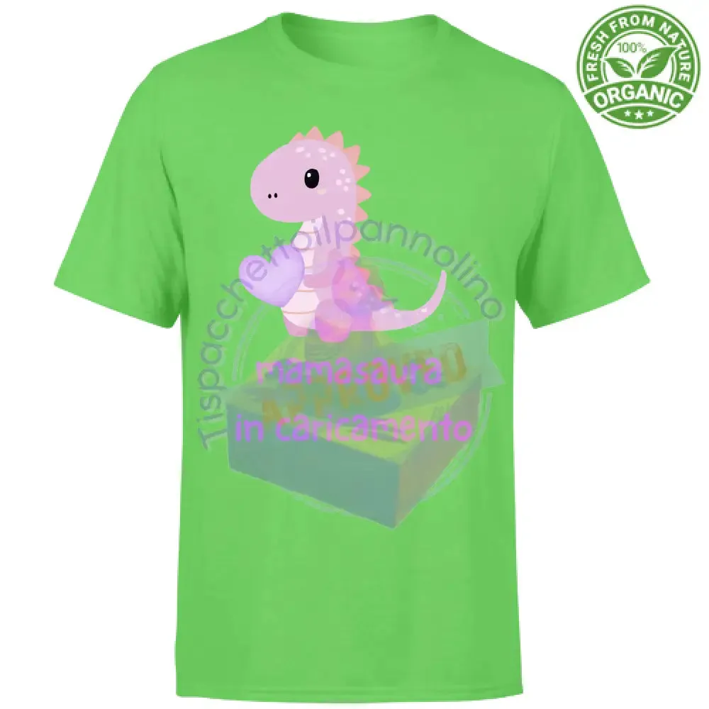 T-Shirt Unisex Organic mamasaura in caricamento t-shirt premium per la ma