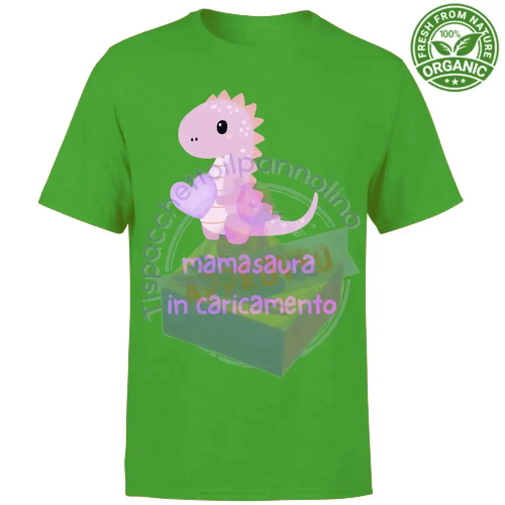 T-Shirt Unisex Organic mamasaura in caricamento t-shirt premium per la ma