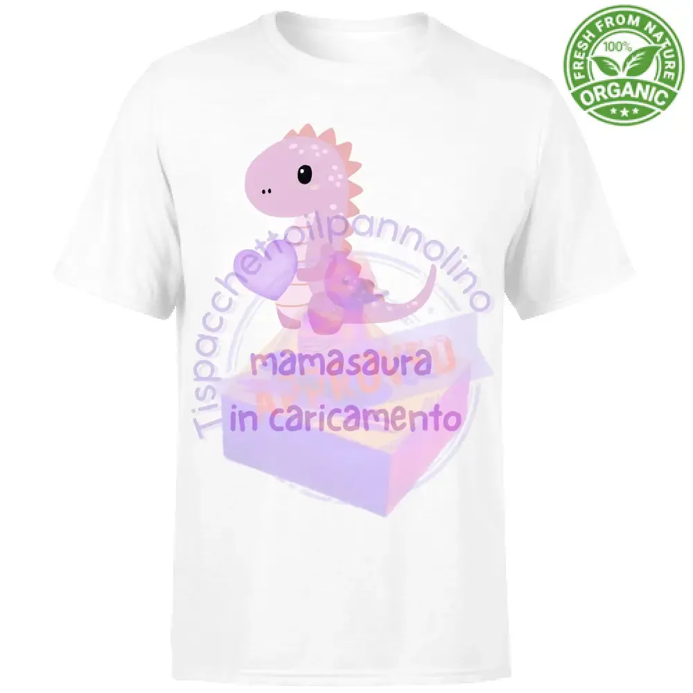 T-Shirt Unisex Organic mamasaura in caricamento t-shirt premium per la ma