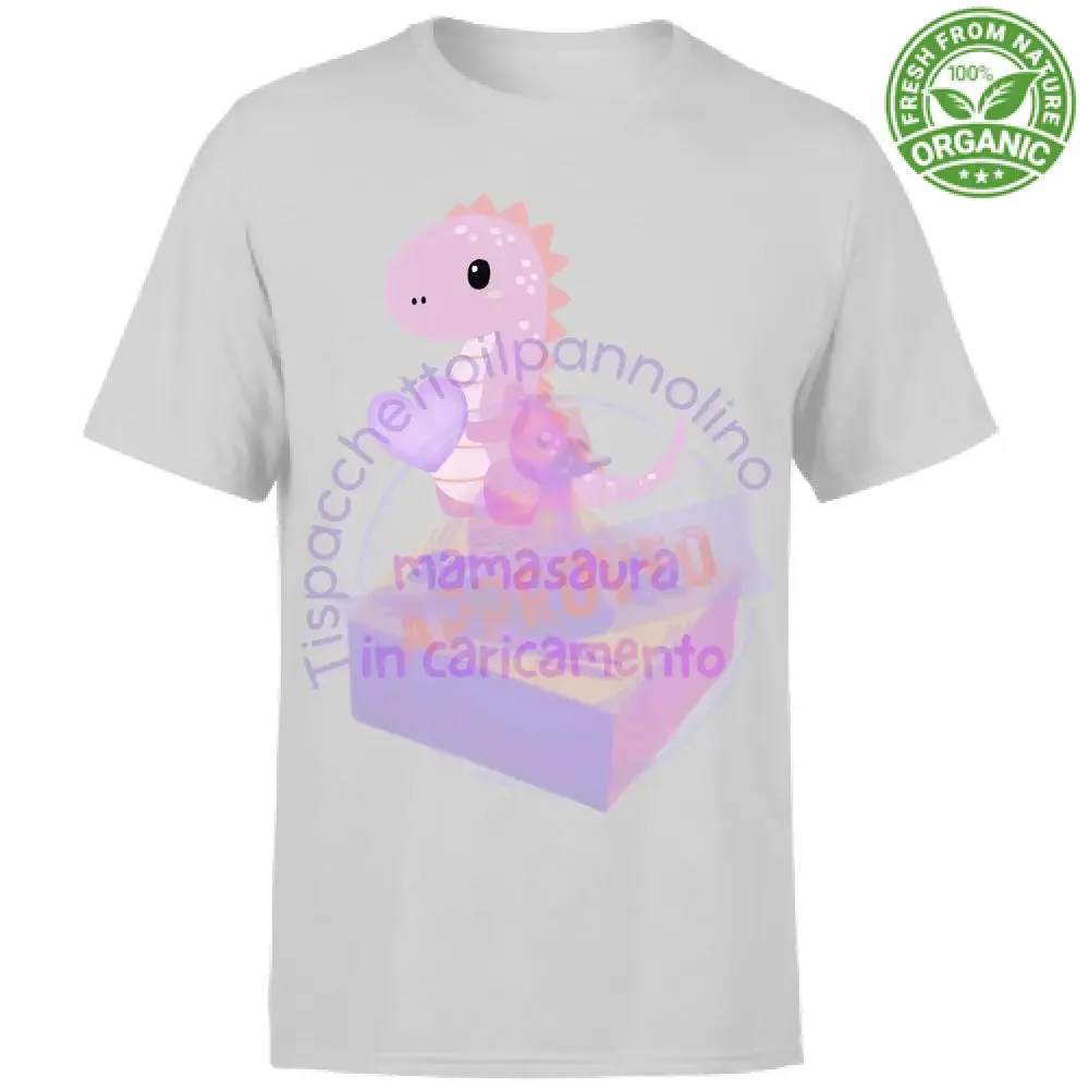 T-Shirt Unisex Organic mamasaura in caricamento t-shirt premium per la ma