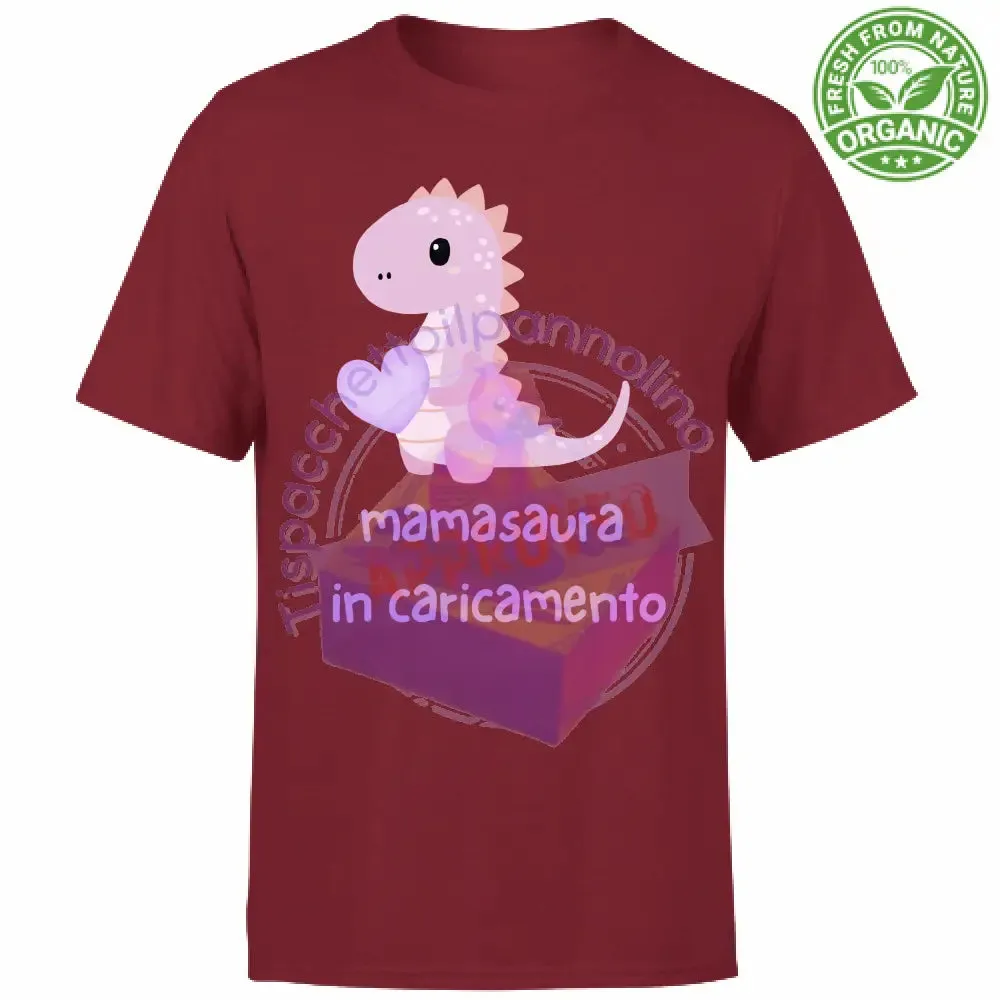 T-Shirt Unisex Organic mamasaura in caricamento t-shirt premium per la ma