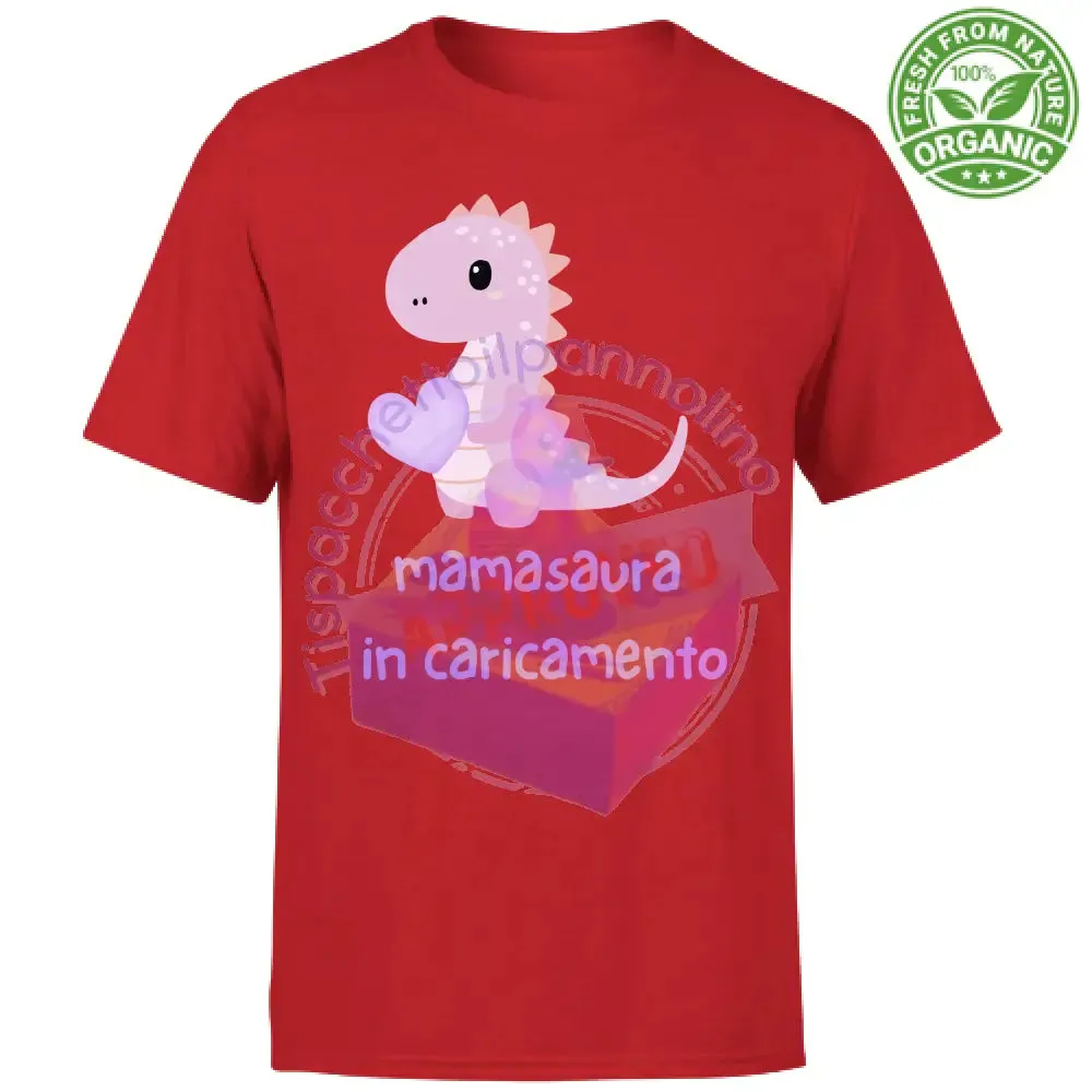 T-Shirt Unisex Organic mamasaura in caricamento t-shirt premium per la ma