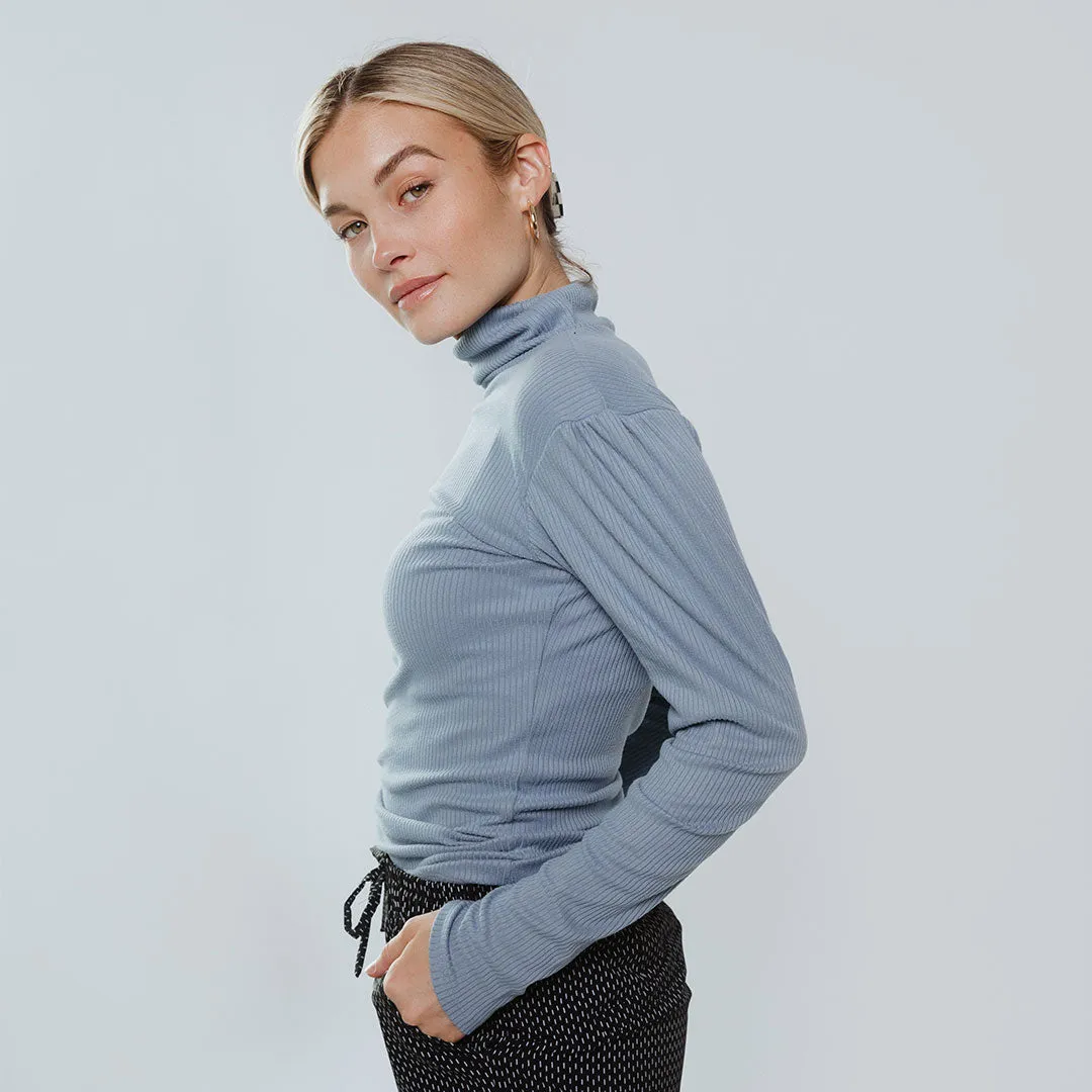 Tessa Long Sleeve, Light Denim