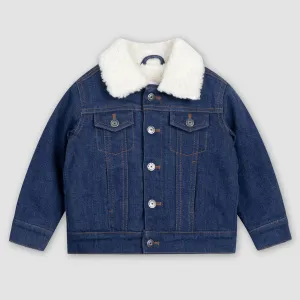 The Classic Sherpa-Lined Denim Jacket - KIDS