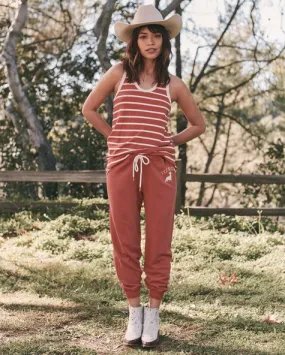 The Great - The Racer Tank in Cardinal Stripe