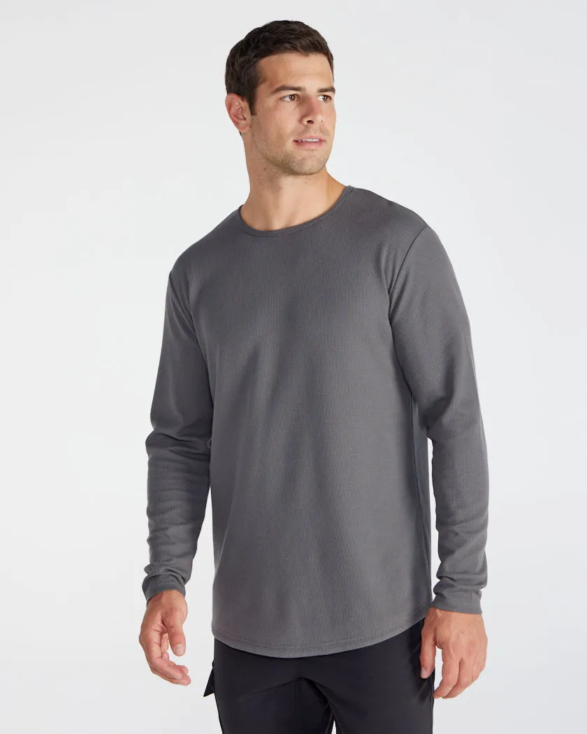 Thermal Drop-Cut Long Sleeve