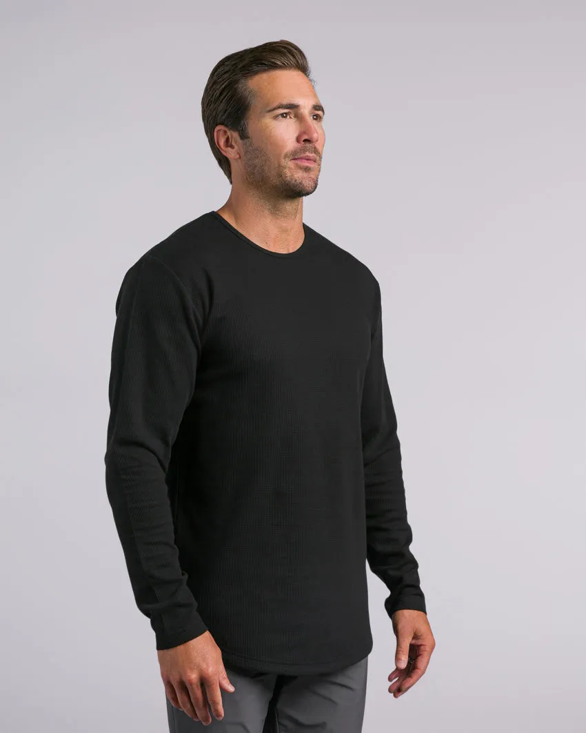 Thermal Drop-Cut Long Sleeve