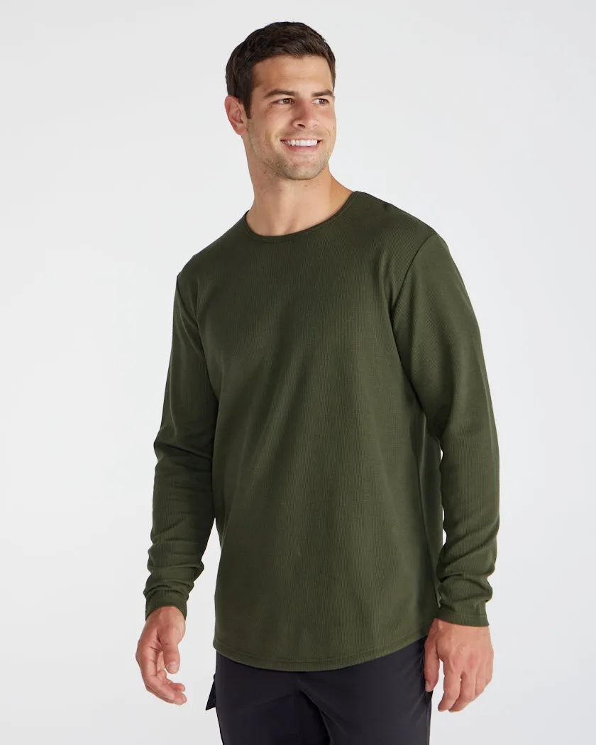 Thermal Drop-Cut Long Sleeve