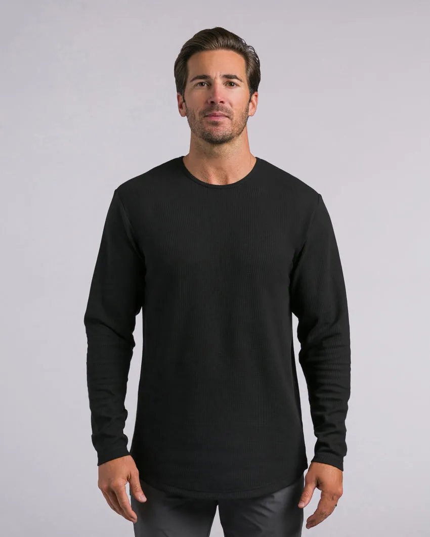 Thermal Drop-Cut Long Sleeve