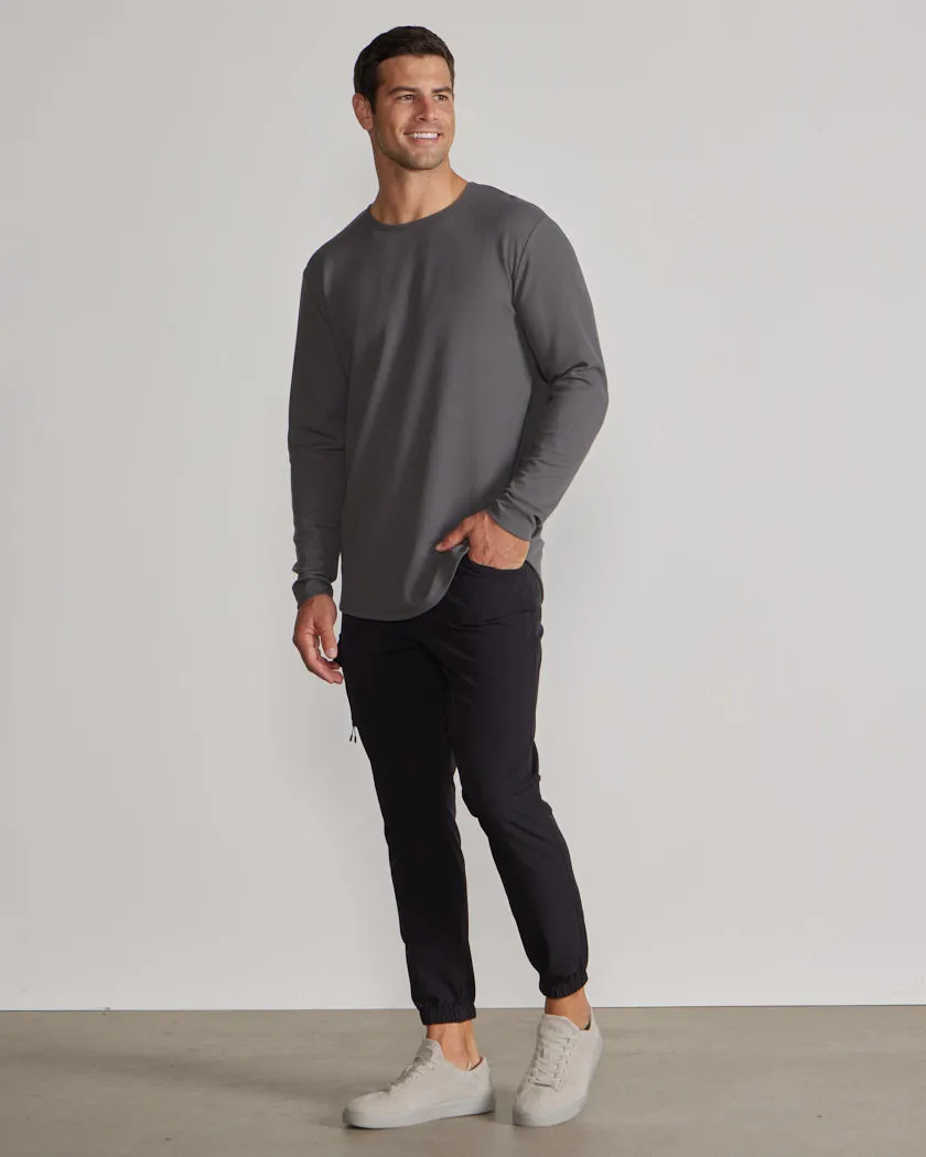 Thermal Drop-Cut Long Sleeve