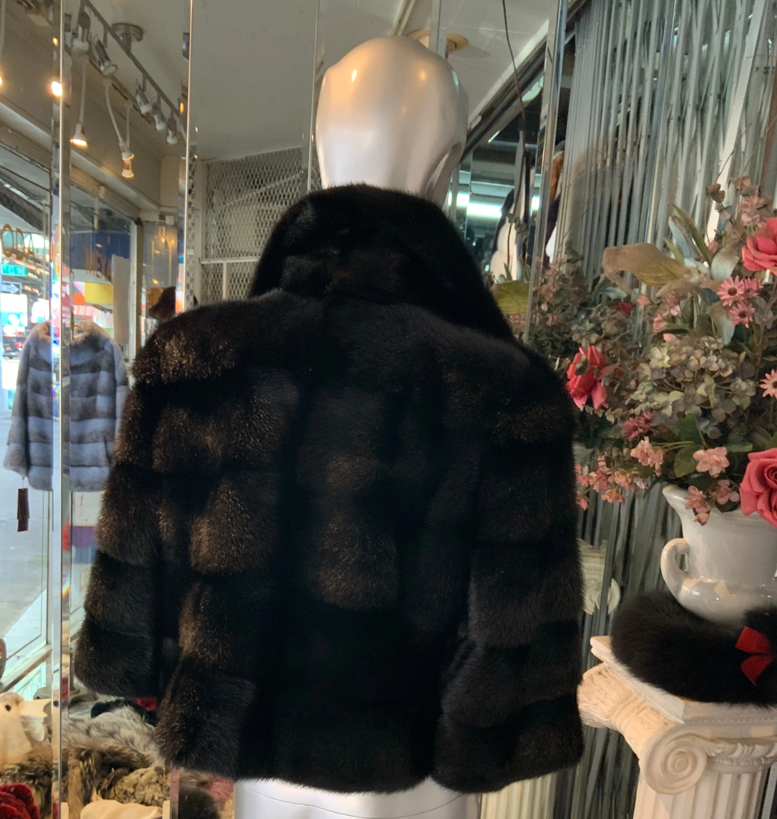 Timeless and Classic Style Ranch Mink Fur Bolero Jacket Superior Quality Mink Fur SALE!