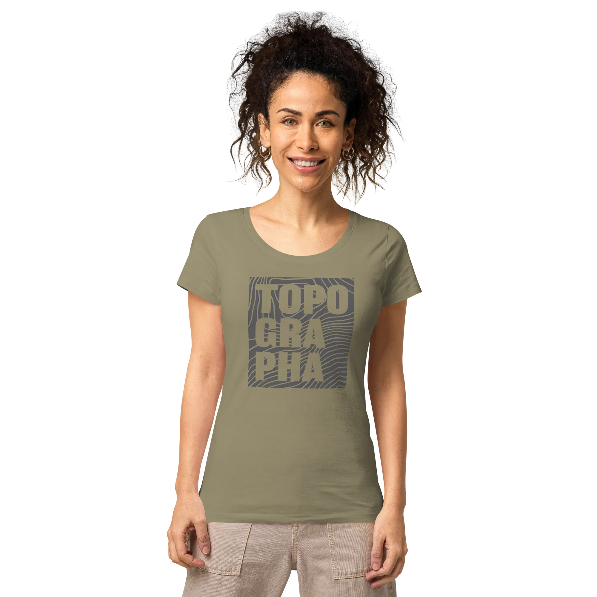 Topographa™ | Womens BlockMap | Scoop T