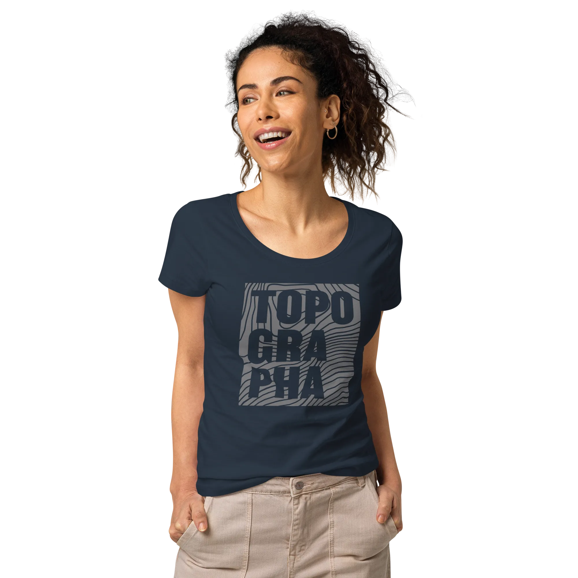 Topographa™ | Womens BlockMap | Scoop T