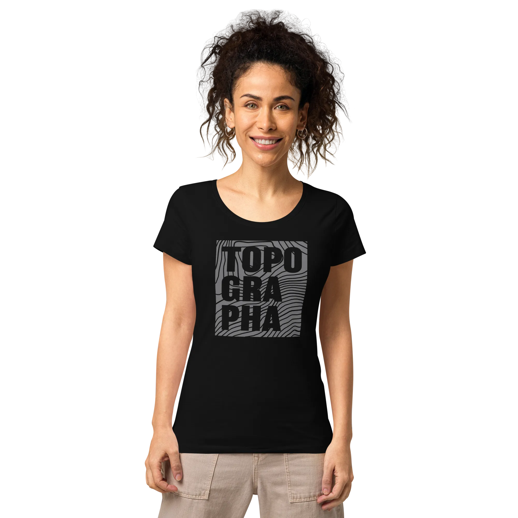 Topographa™ | Womens BlockMap | Scoop T