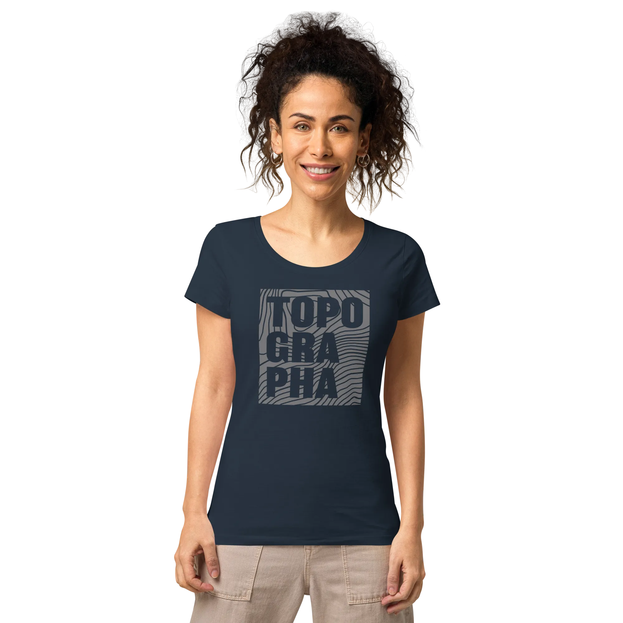 Topographa™ | Womens BlockMap | Scoop T