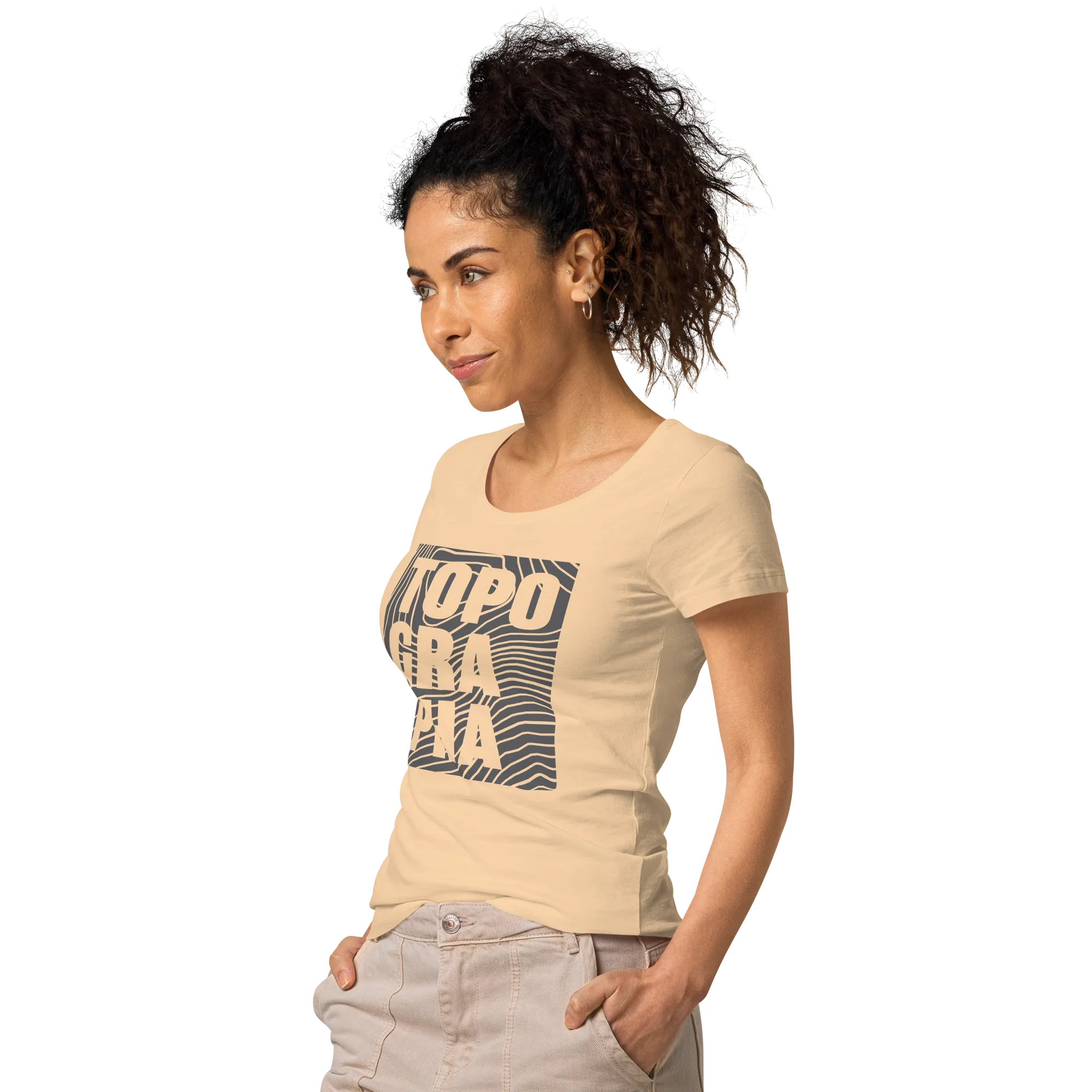 Topographa™ | Womens BlockMap | Scoop T