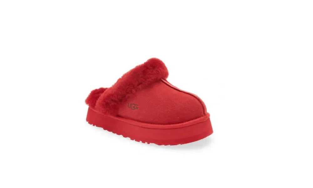 UGG Womens Disquette Samba Red