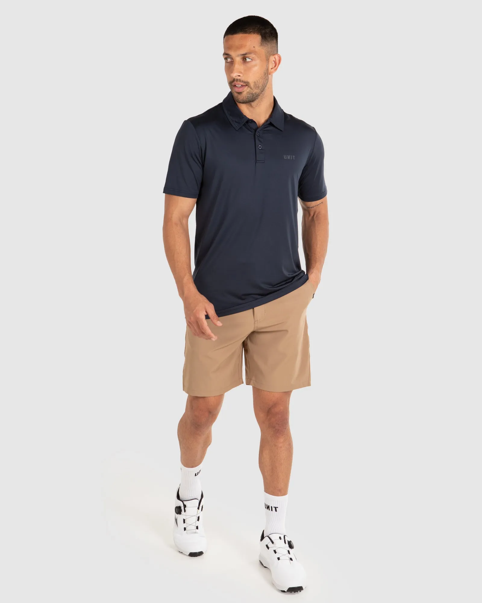 UNIT Mens Pro Flex Polo