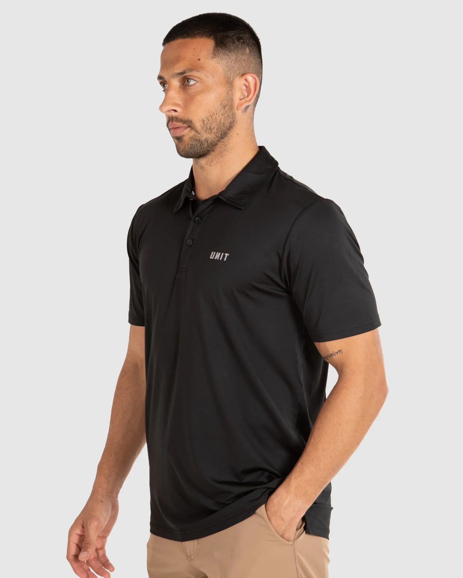 UNIT Mens Pro Flex Polo