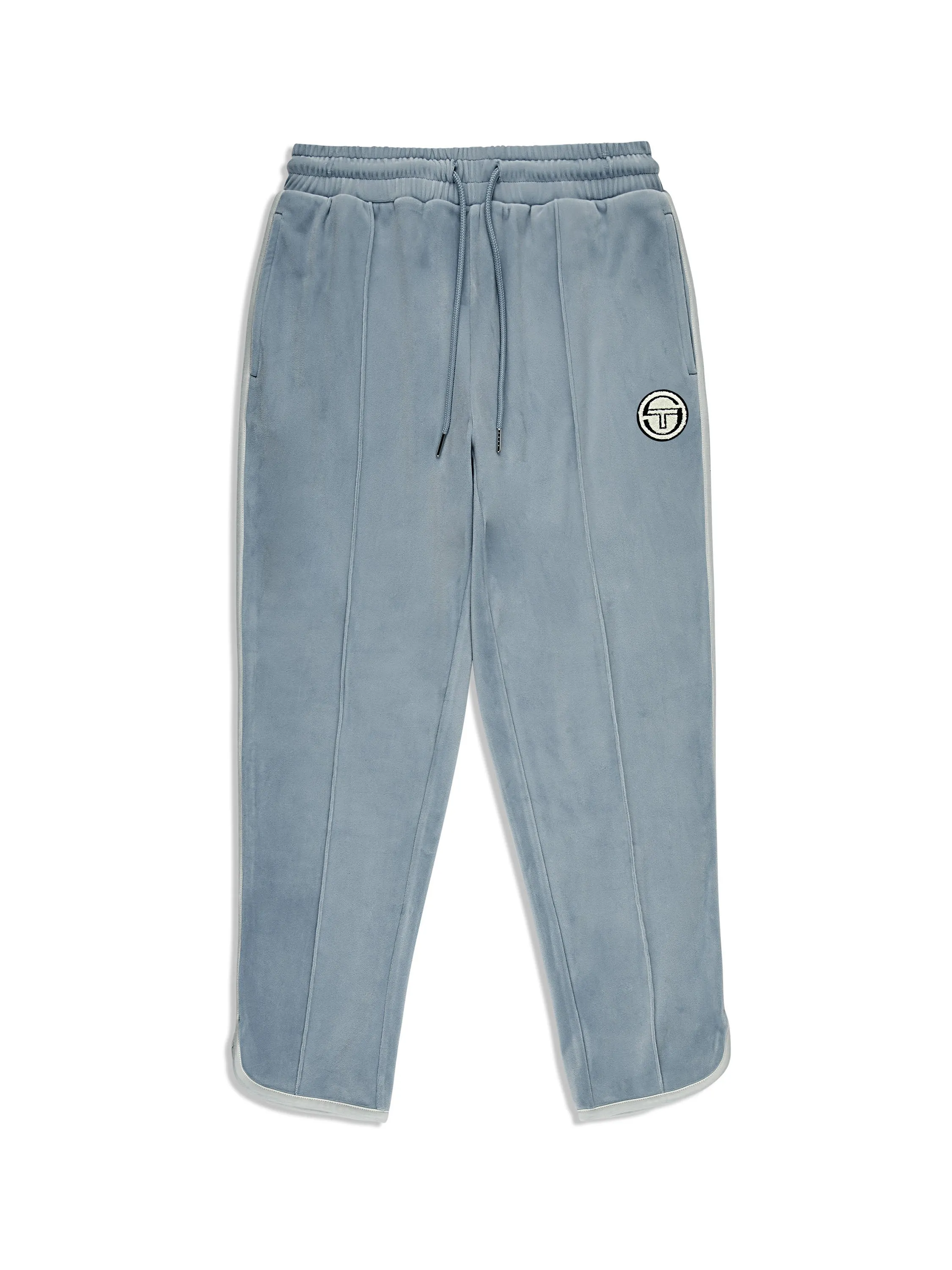 Veneto 3/4 Velour Track Pant- Celestial Blue