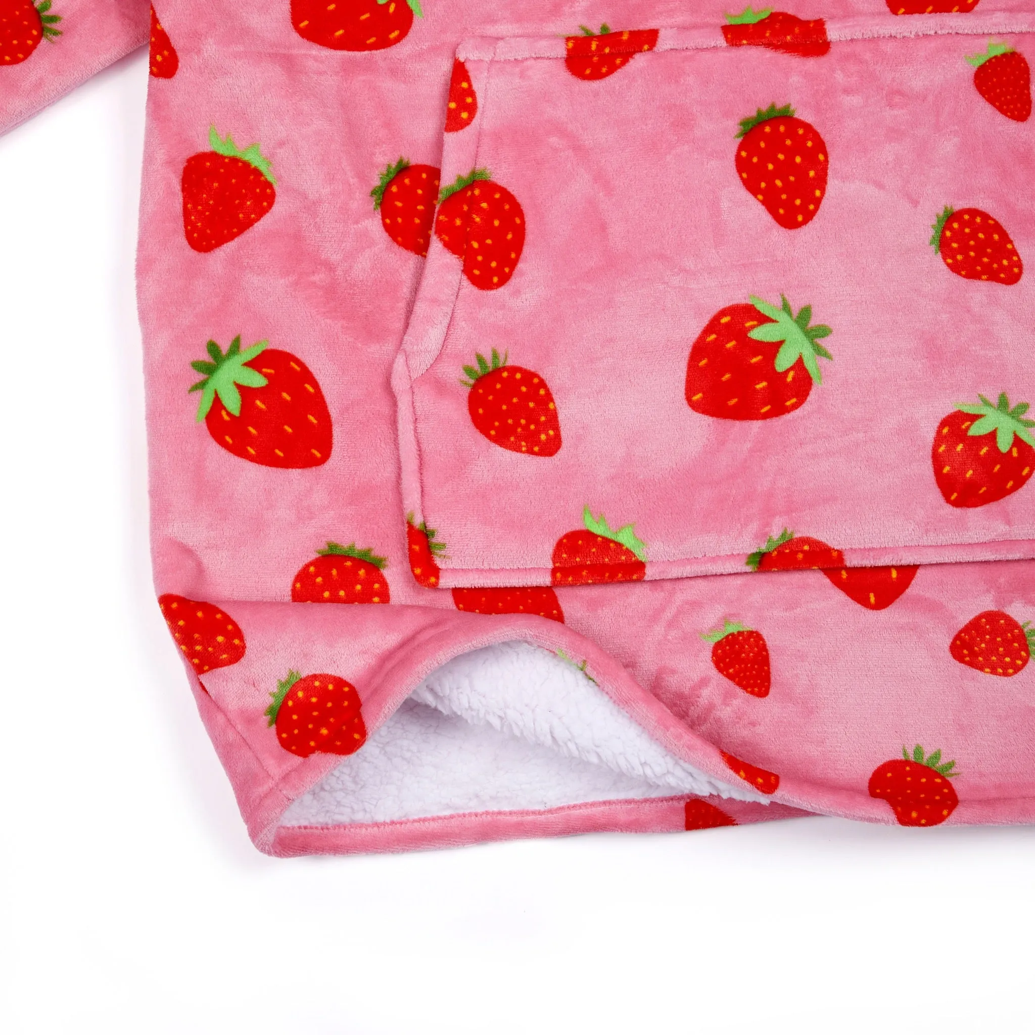 Very Strawberry - Hoodie Blanket - Sassy Series