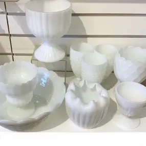 Vintage Milk Glass