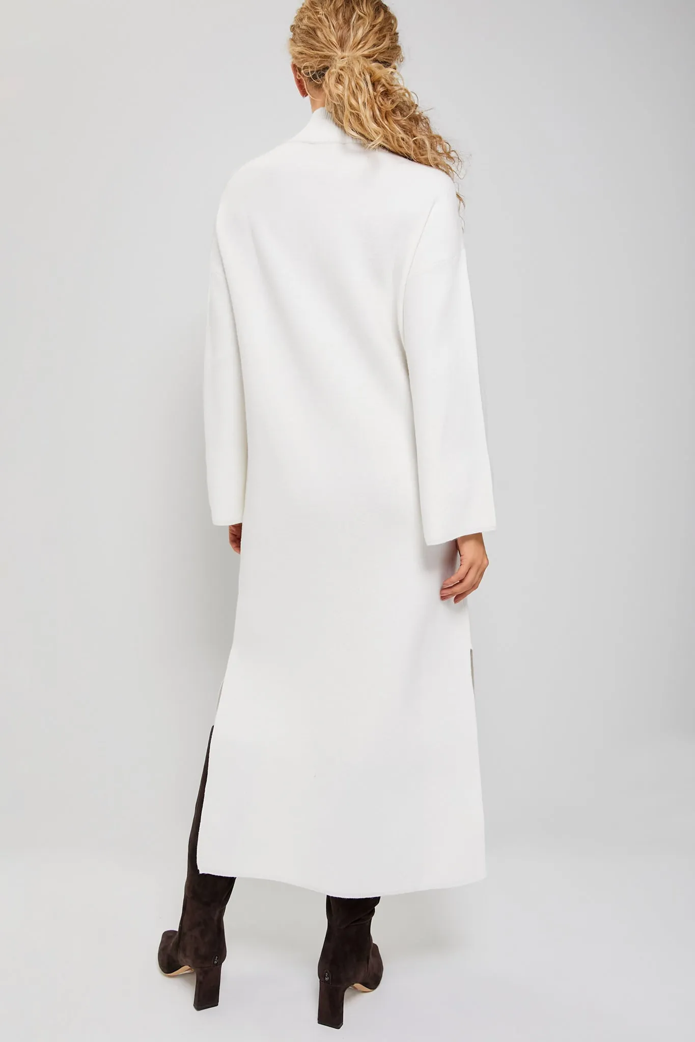 Winter White Vivianne Maxi Dress