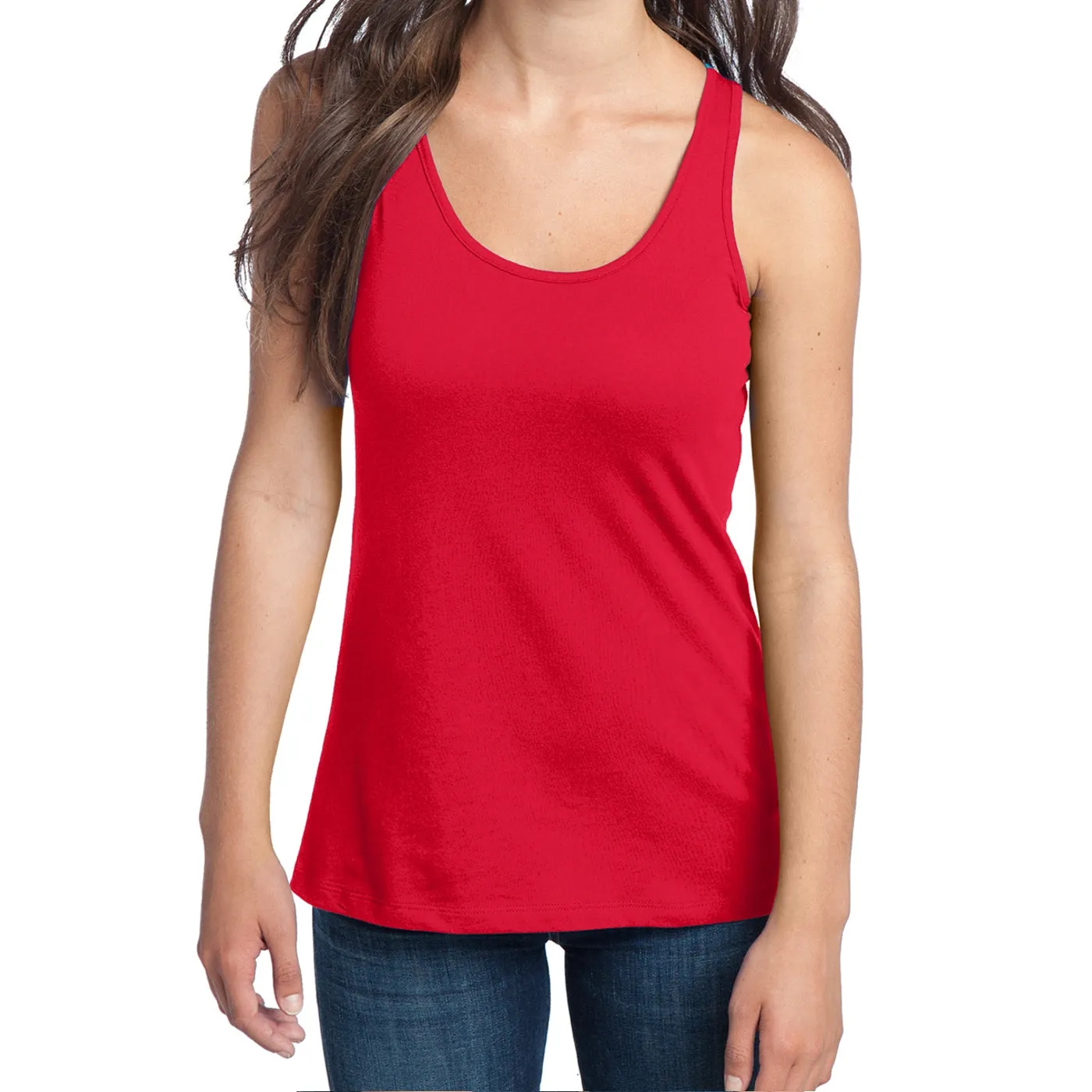 Women's Juniors 60/40 Racerback Tank