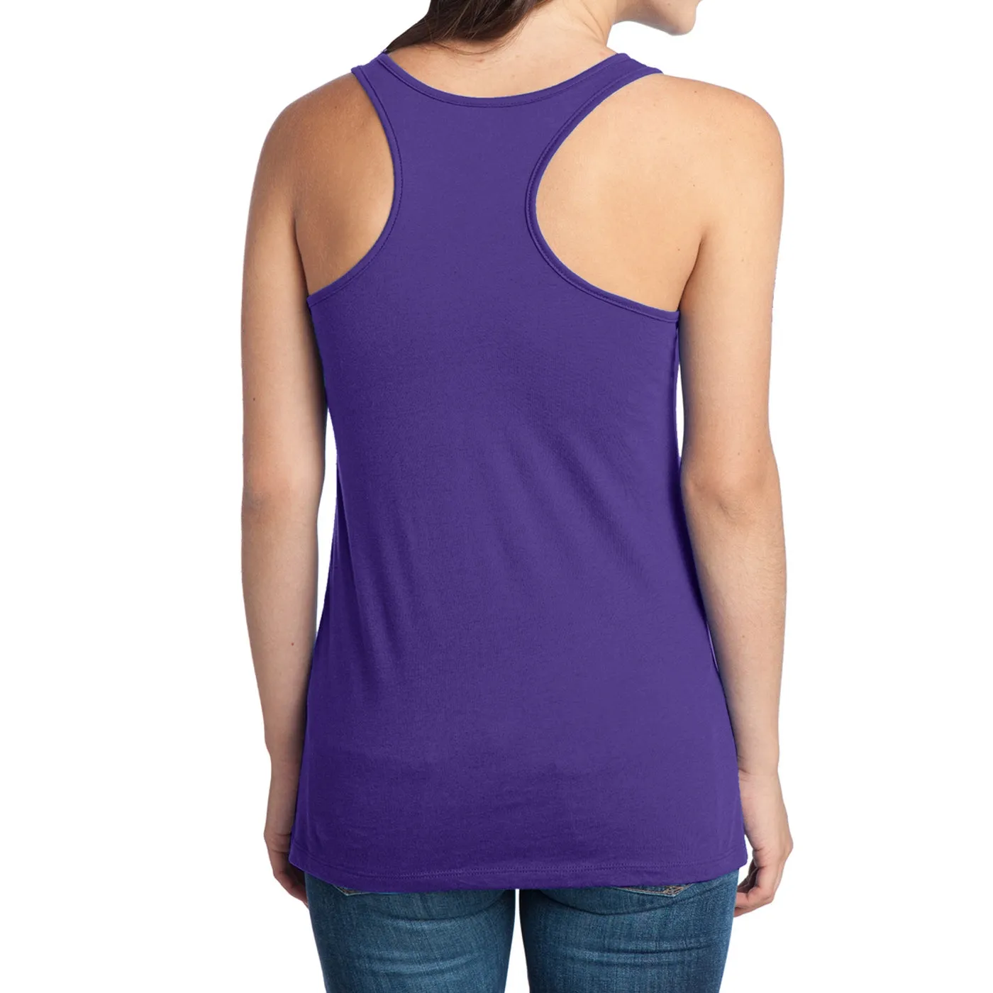 Women's Juniors 60/40 Racerback Tank