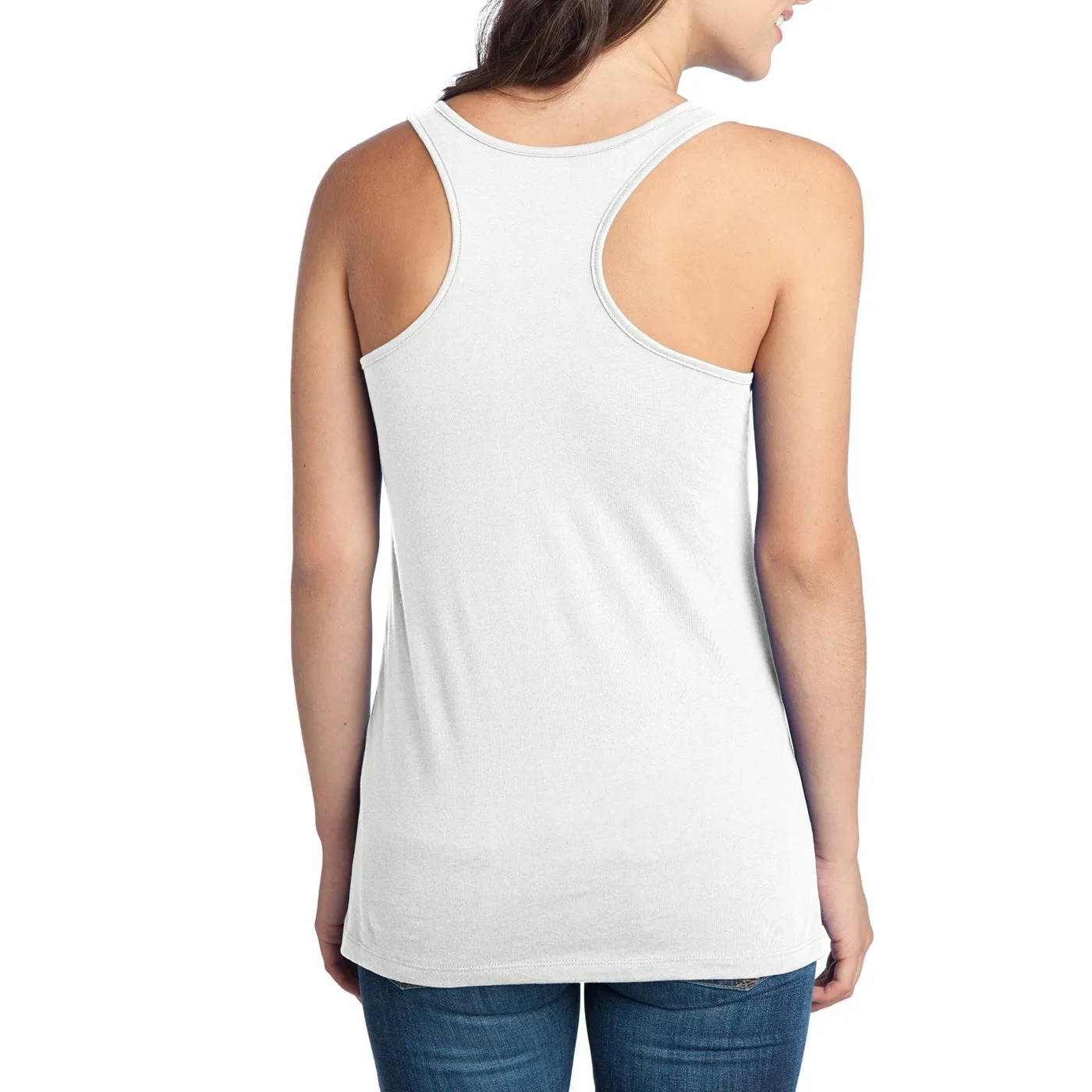 Women's Juniors 60/40 Racerback Tank