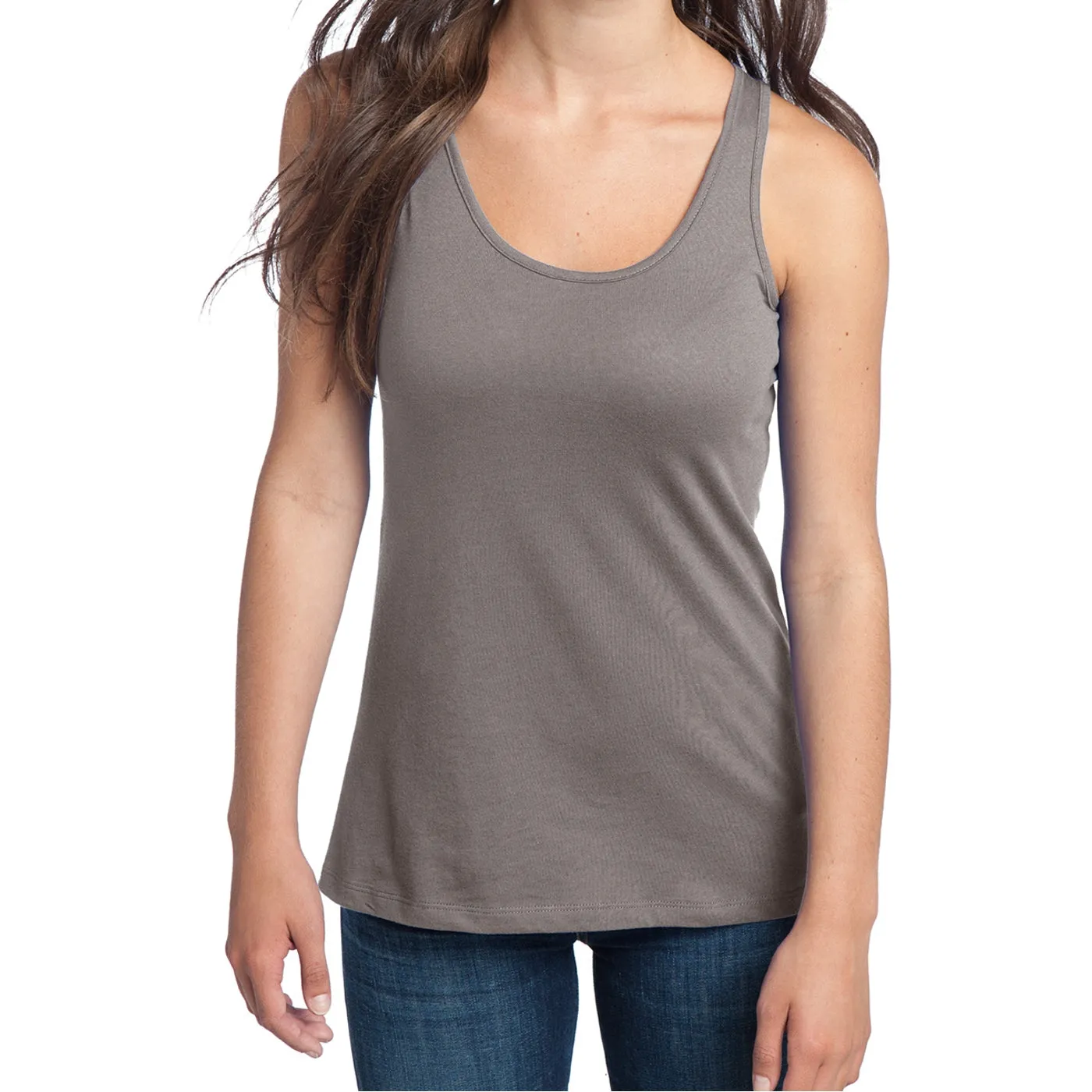 Women's Juniors 60/40 Racerback Tank