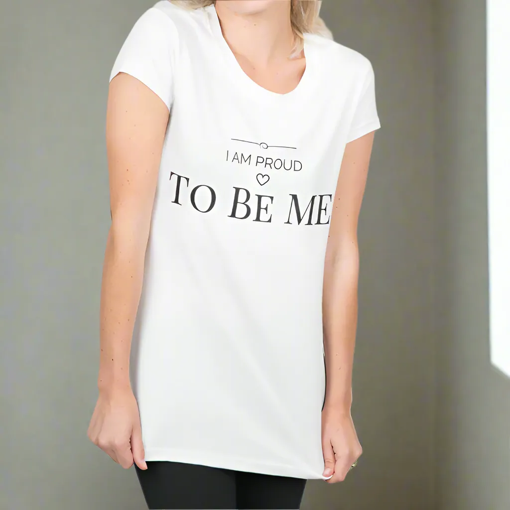 Women's Organic Cotton Proud To Be Me T-shirt